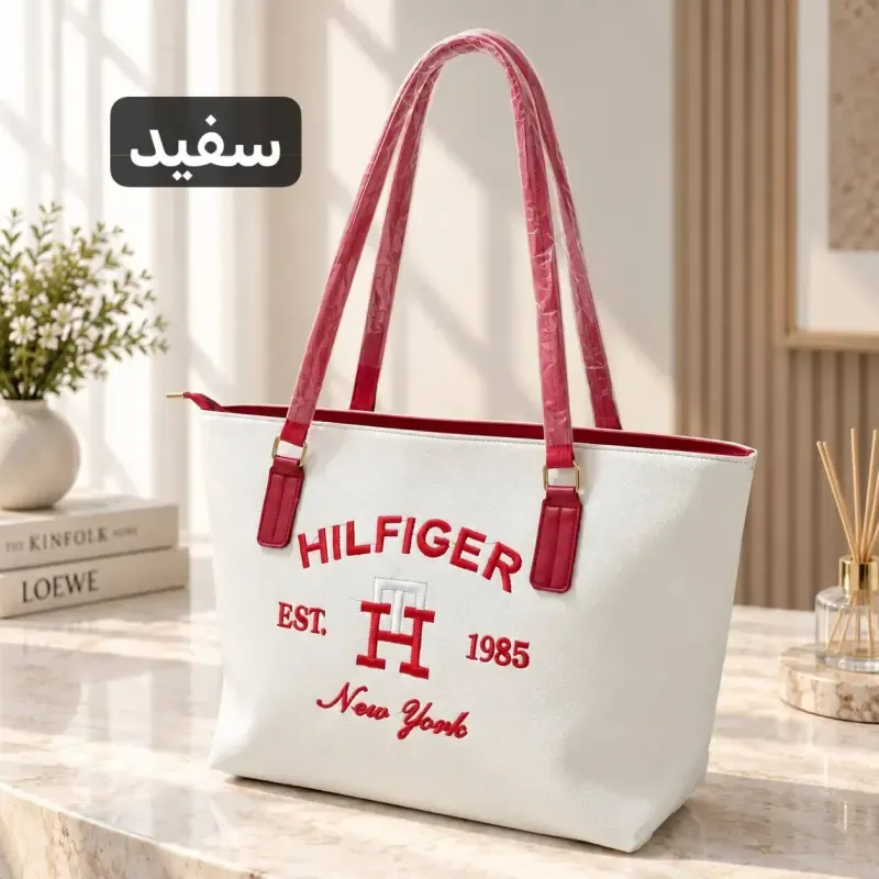 ساک دستی چرم مصنوعی اسپرت و روزمره ابعاد 47 در 30 سانتیمتر - تصویر 5