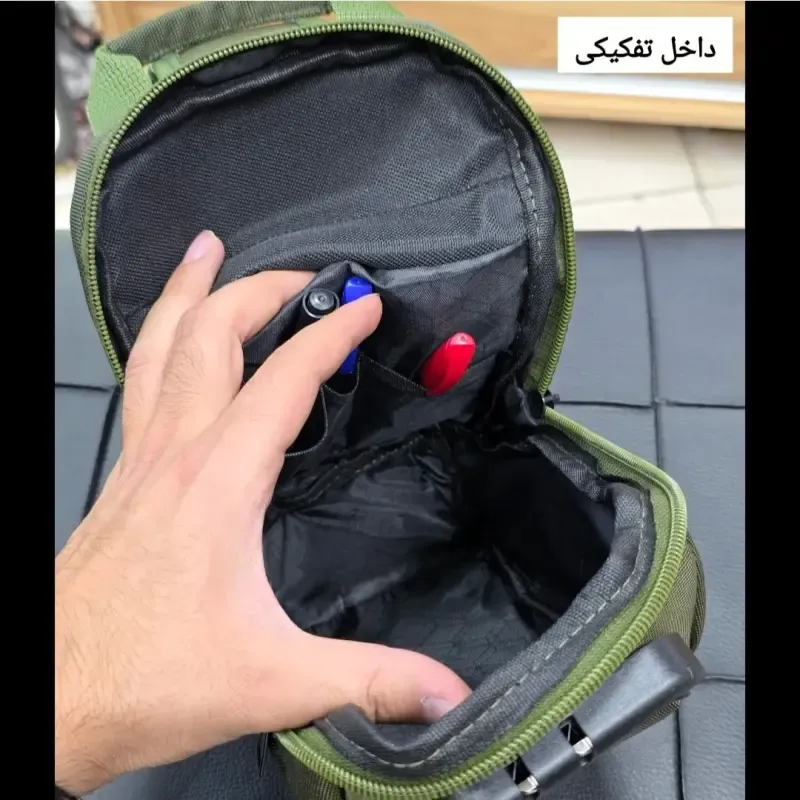 بادی بگ بنج جادار برزنت آبگریز قفل دار کد 1214 - تصویر 10