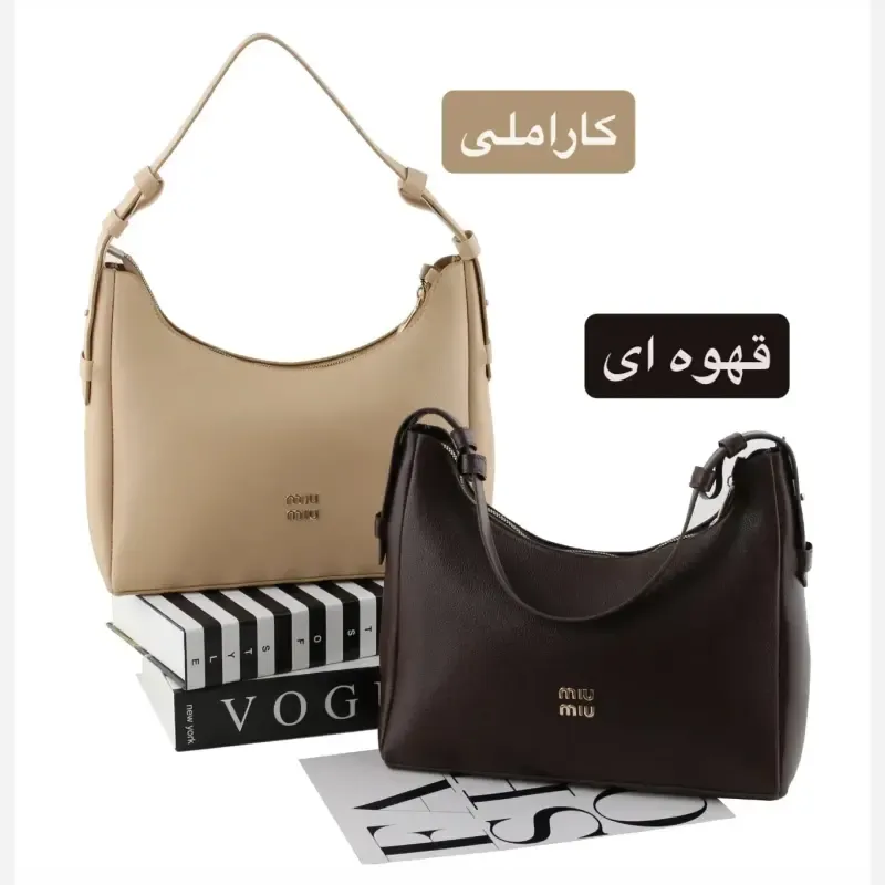 کیف زنانه چرم مصنوعی اسپرت روزمره مدل زیپدار - تصویر 2