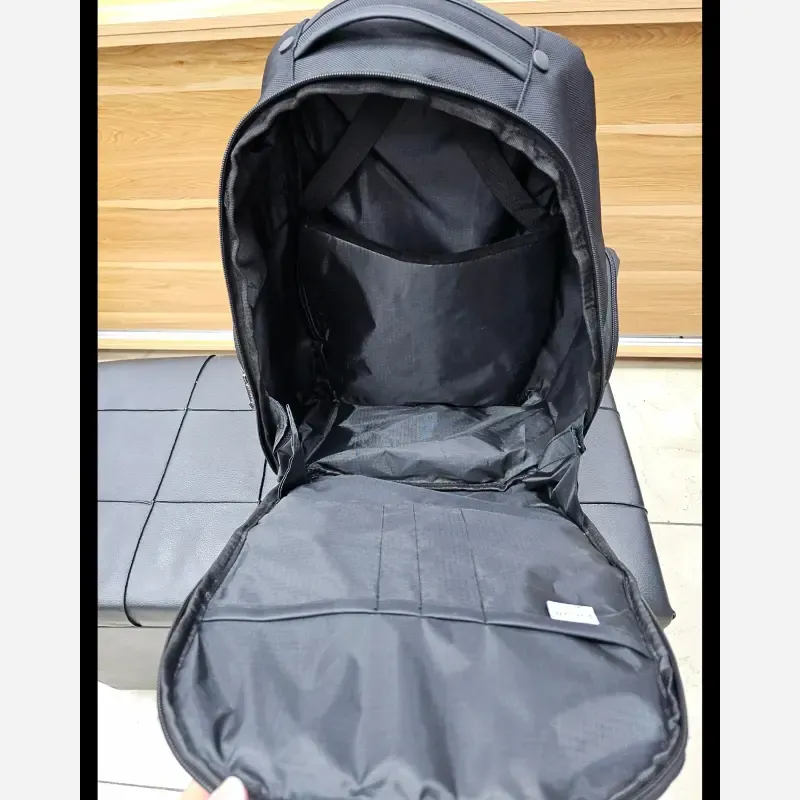 کوله پشتی وارداتی پرزیدنت ضد آب پارچه ریپس کرهای با محفظه لپ تاپ و پورت USB - تصویر 20
