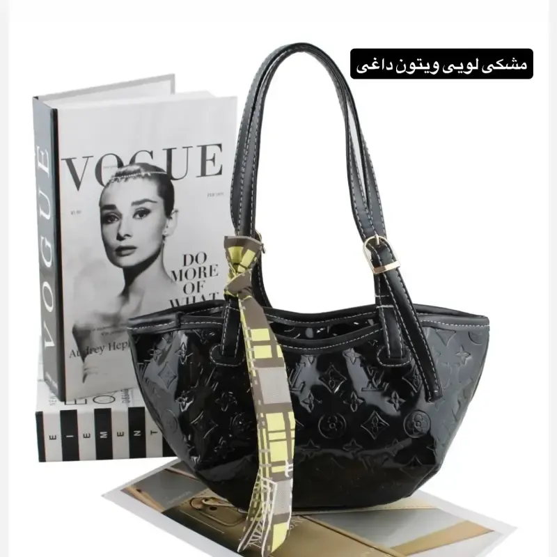 کیف پاسپورتی چرم مصنوعی زنانه اسپرت مجلسی ابعاد 30 در 15 در 10 سانتیمتر - تصویر 4
