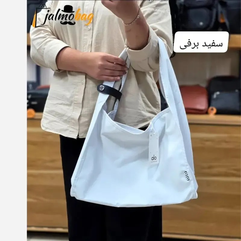 ساک پینترستی زنانه پارچه خلبانی وارداتی مناسب روزمره و ورزش - تصویر 5