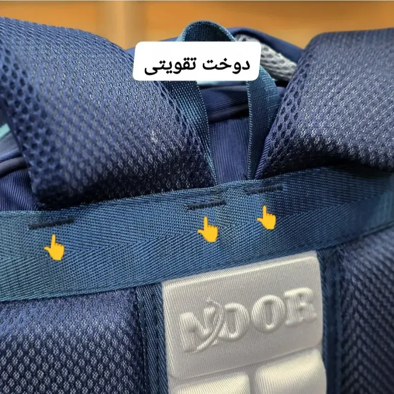 کوله پشتی پسرانه موشکی ضد آب مناسب کلاس اول تا چهارم - تصویر 6