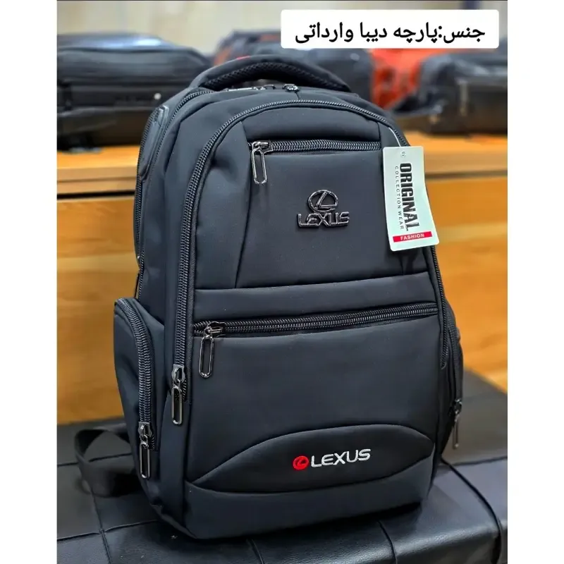 کوله پشتی اسپرت دیبا جادار با جای لپتاپ، پورت USB و هندزفری، ضد تعریق، مناسب 12 سال به بالا - تصویر 9