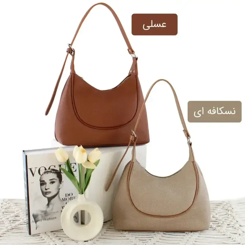کیف زنانه چرم مصنوعی روزمره اسپرت ابعاد 31 در 23 در 10 سانتیمتر - تصویر 4