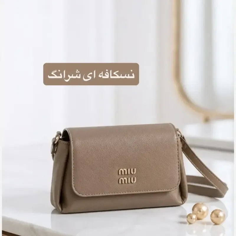 کیف پاسپورتی زنانه چرم مصنوعی ابعاد 23 در 13 سانتیمتر بند بلند - تصویر 2