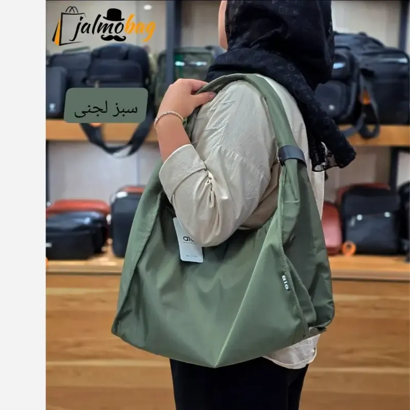 ساک پینترستی زنانه پارچه خلبانی وارداتی مناسب روزمره و ورزش - تصویر 16