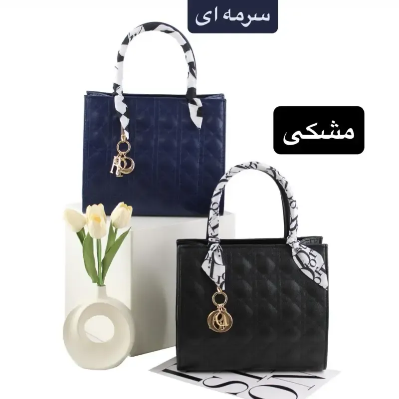 کیف زنانه چرم مصنوعی روزمره و مجلسی بند دار - تصویر 2
