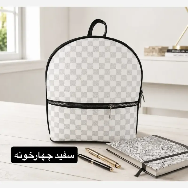 کوله پشتی چرم مصنوعی اسپرت روزمره مدرسه و دانشگاه - تصویر 10