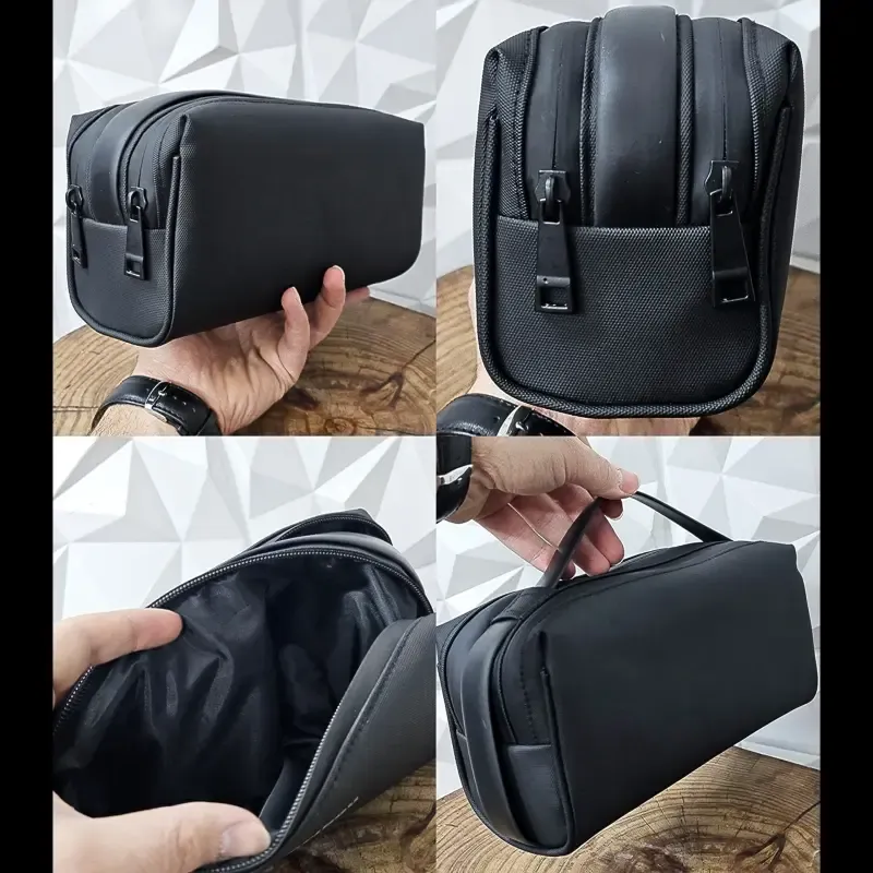 کیف دستی مردانه ضد آب سیلیکونی دو خانه - تصویر 10