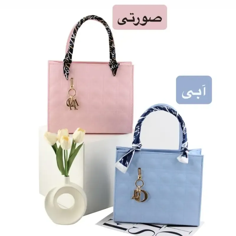 کیف زنانه چرم مصنوعی روزمره و مجلسی بند دار - تصویر 3