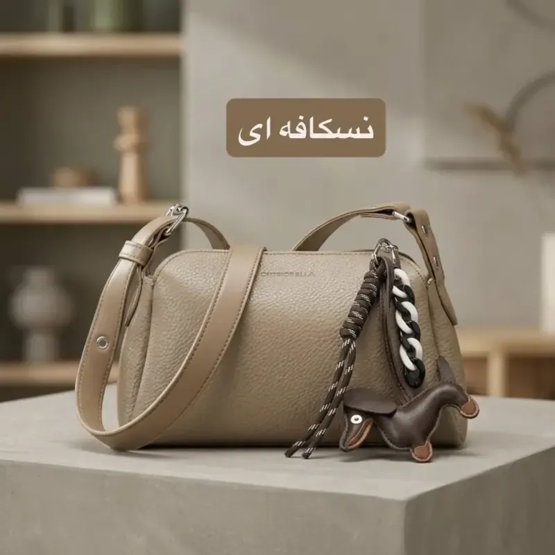 کیف پاسپورتی چرم مصنوعی زنانه اسپرت و روزمره با بند بلند و مگنت - تصویر 2