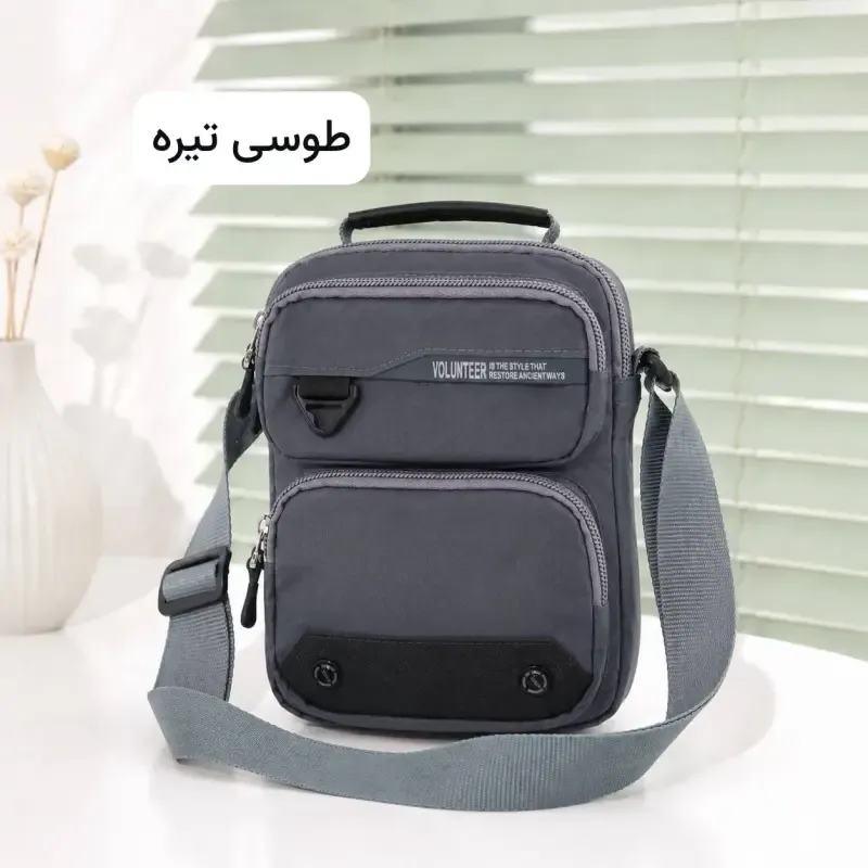 کیف مردانه اسپرت و روزمره پارچه ای بنددار - تصویر 2