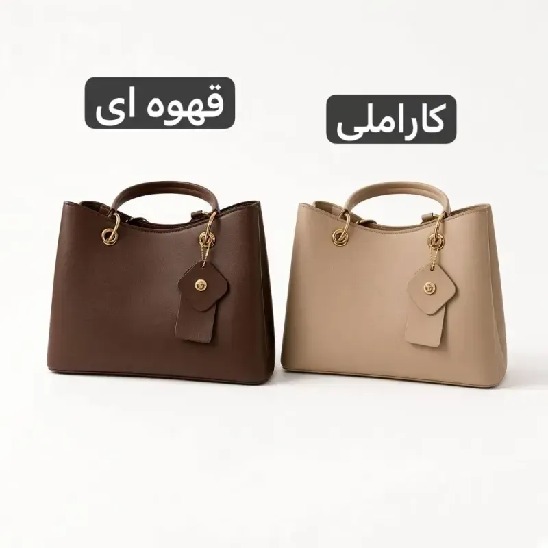 کیف زنانه چرم مصنوعی روزمره و رسمی با بند بلند - تصویر 5