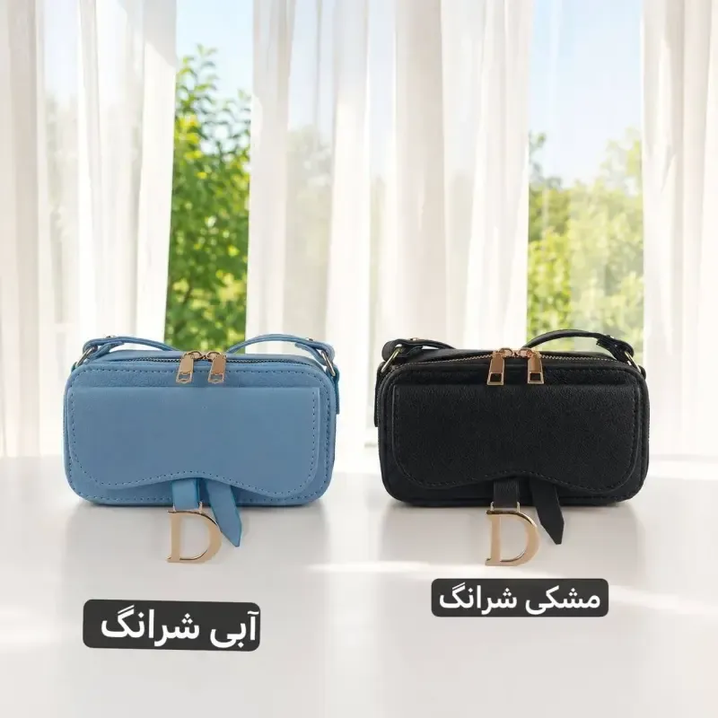 کیف پاسپورتی چرم مصنوعی زنانه روزمره و مهمانی - تصویر 4