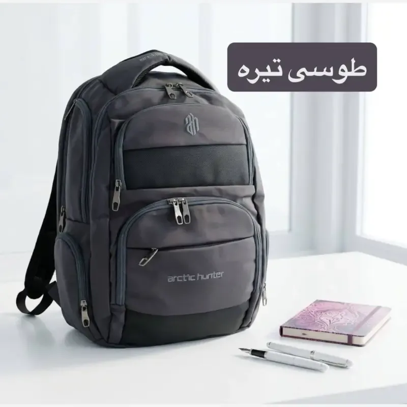 کوله پشتی اسپرت و مدرسه دانشگاه جنس کتان ابعاد 50 در 30 در 15 سانتیمتر - تصویر 6