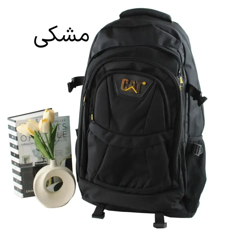 کوله پشتی پارچه ای مسافرتی و ورزشی دارای بند بلند و جیب متعدد ابعاد 55 در 30 در 25 سانتیمتر - تصویر 5