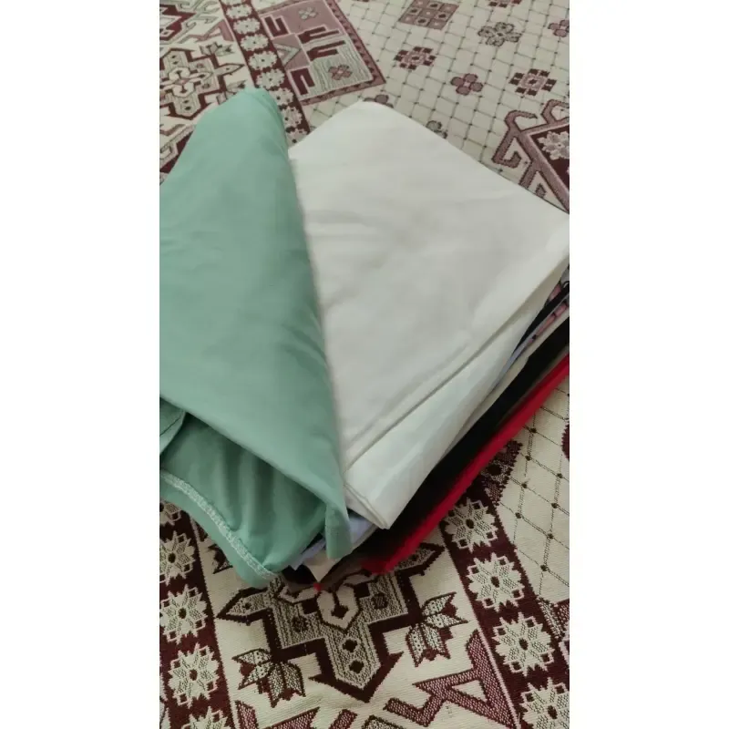تیشرت باکسی نخ پنبه زنانه و دخترانه اسپرت قد 65 سانت - تصویر 5