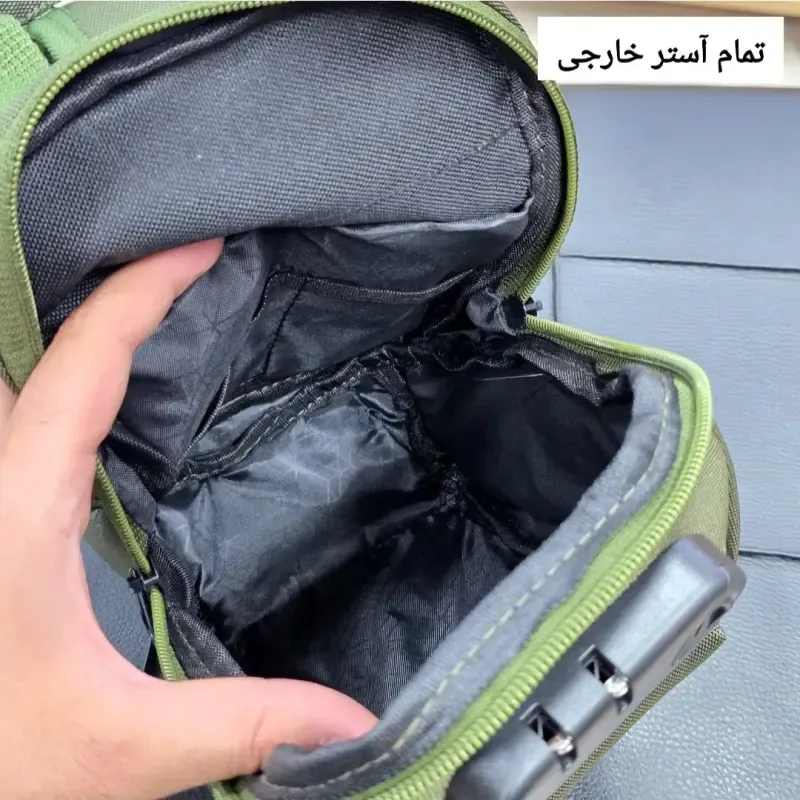 بادی بگ بنج جادار برزنت آبگریز قفل دار کد 1214 - تصویر 11