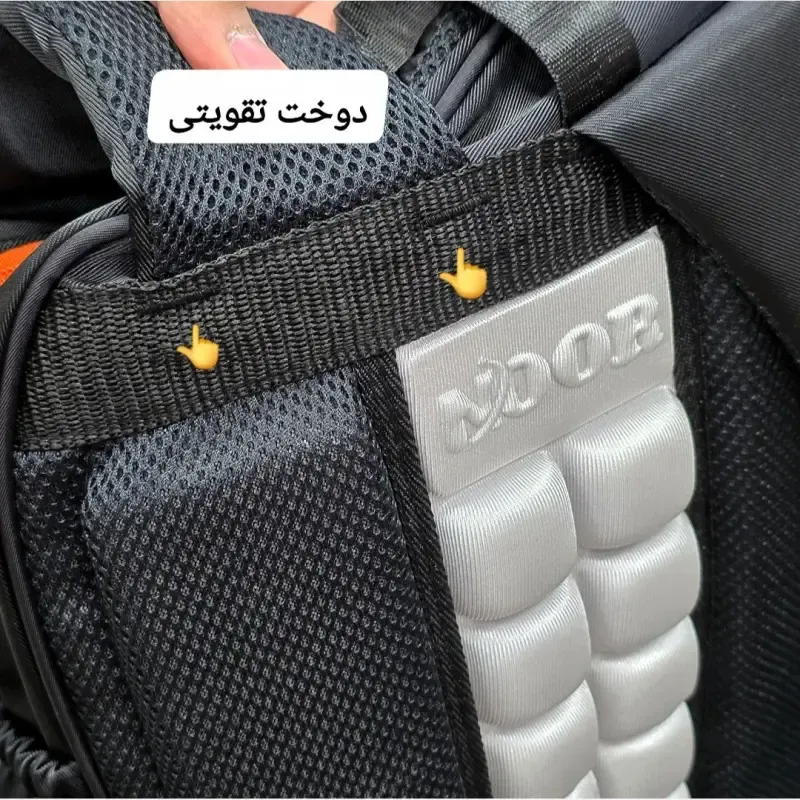 کوله پشتی مدرسه طرح فضانورد مناسب کلاس اول تا چهارم ضد آب - تصویر 6