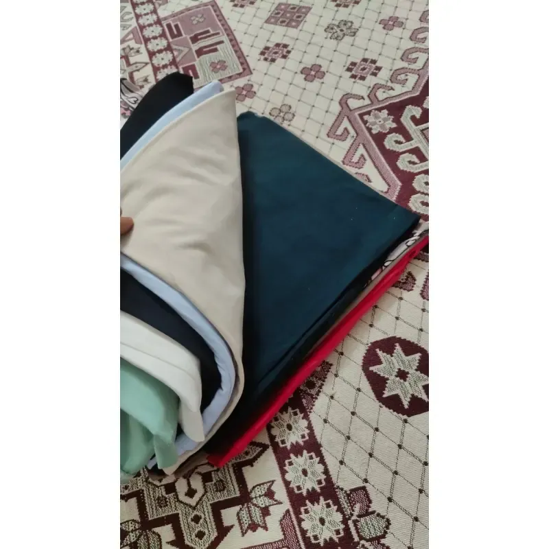تیشرت باکسی نخ پنبه زنانه و دخترانه اسپرت قد 65 سانت - تصویر 2