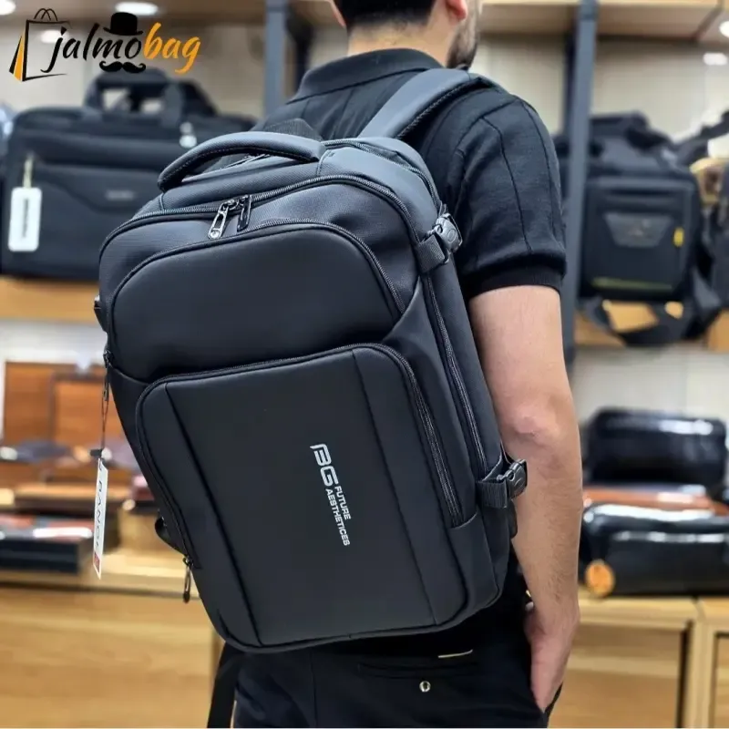 کوله پشتی لپ تاپ سیلیکونی ضد آب بنج BANGE مدل 4238 - تصویر 3