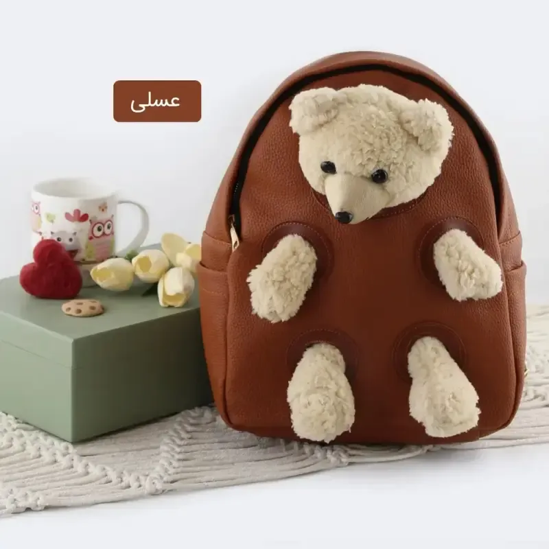 کوله پشت چرم مصنوعی اسپرت و روزمره کد 9307 - تصویر 10