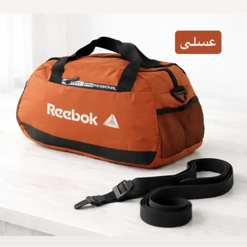 ساک ورزشی پارچه ای بند دار با سه جیب بیرونی ابعاد 45 در 25 در 15 سانتیمتر - تصویر 4