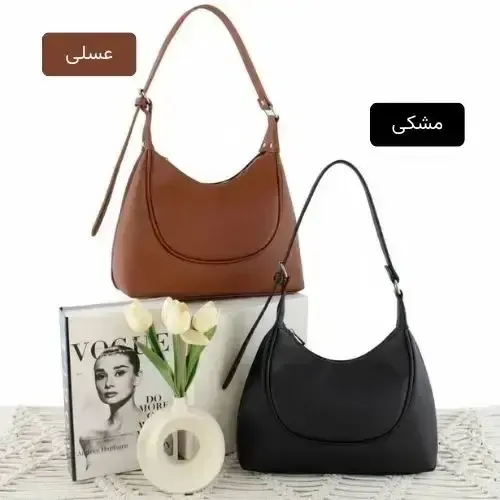 کیف زنانه چرم مصنوعی روزمره اسپرت ابعاد 31 در 23 در 10 سانتیمتر - تصویر 3