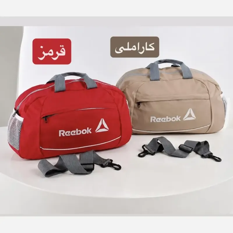 ساک ورزشی پارچه ای بند دار با سه جیب بیرونی ابعاد 45 در 25 در 15 سانتیمتر - تصویر 6