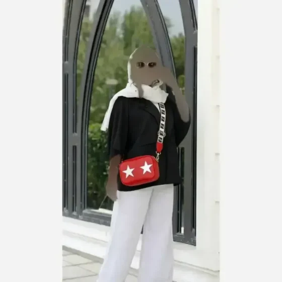 کیف ترند زنانه همراه با کیف هندزفری رنگبندی متنوع