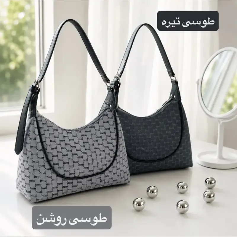 کیف زنانه پارچه ای اسپرت و روزمره ابعاد 30 در 20 در 10 سانتیمتر - تصویر 3