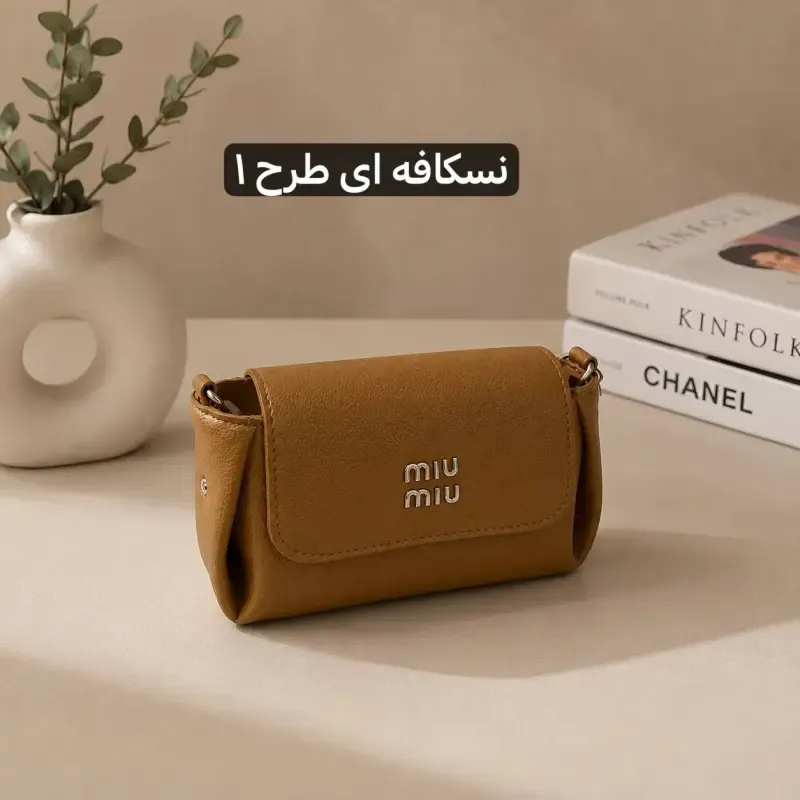 کیف پاسپورتی زنانه چرم مصنوعی ابعاد 23 در 13 سانتیمتر بند بلند - تصویر 6