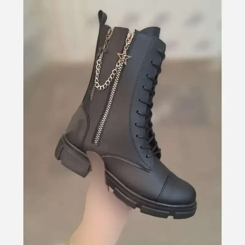 بوت ستاره زنانه راحت و با کیفیت سایز 37 تا 40 - تصویر 2