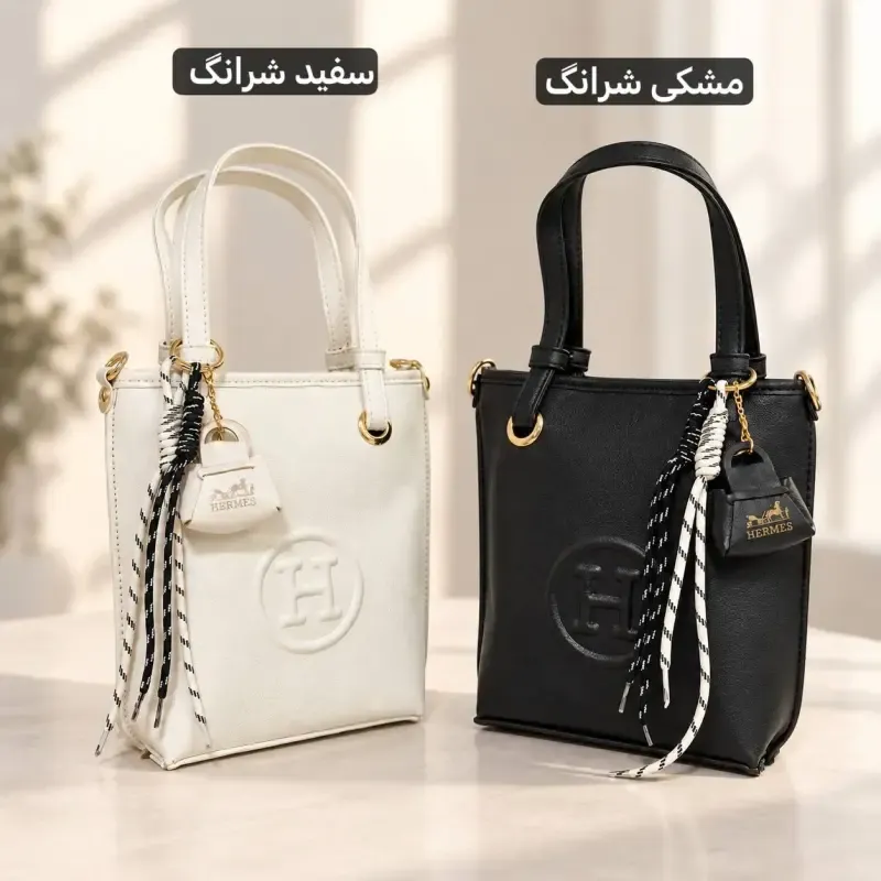 کیف دخترانه چرم مصنوعی بند بلند روزمره و رسمی - تصویر 6