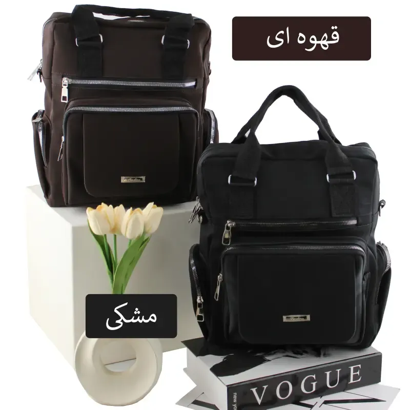 کوله پشتی اسپرت و روزمره پارچه ای ابعاد 40 در 27 در 15 سانتیمتر - تصویر 2
