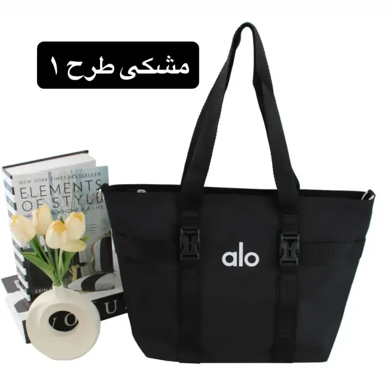 ساک ورزشی و اسپرت پارچه ای سه بند ابعاد 45 در 32 سانتیمتر - تصویر 2