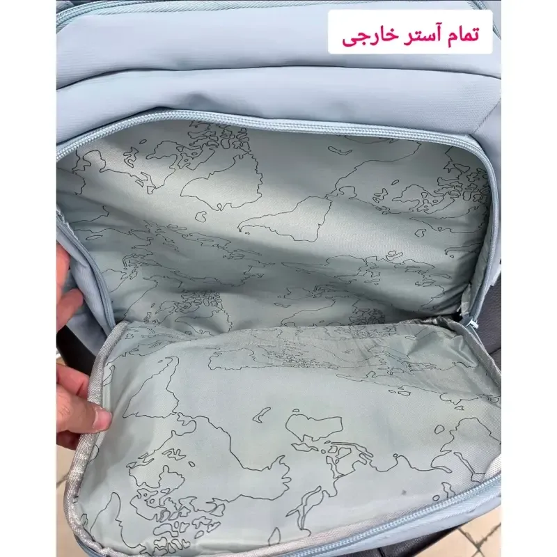 کوله پشتی پاستیلی اسپرت پریزیدنت جنس پارچه خارجی سیلیکونی ضد خش و ضد تعریق - تصویر 20