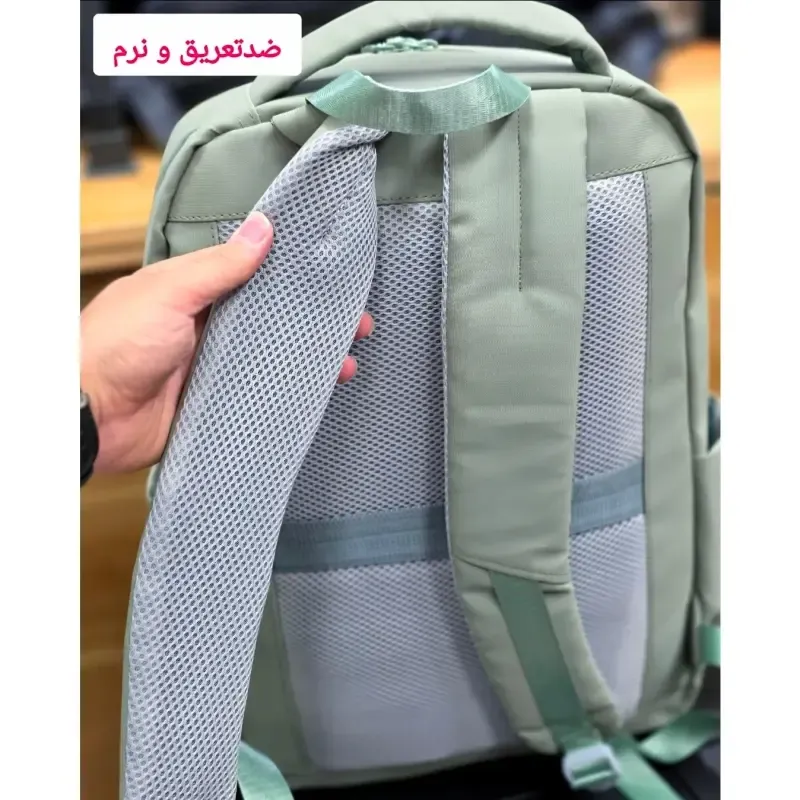 کوله پشتی پاستیلی اسپرت پریزیدنت جنس پارچه خارجی سیلیکونی ضد خش و ضد تعریق - تصویر 16