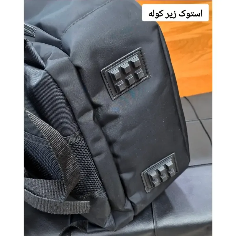 کوله پشتی اسپرت پارچه دیبا خارجی سه خانه لپتاپ دار ضد تعریق - تصویر 13