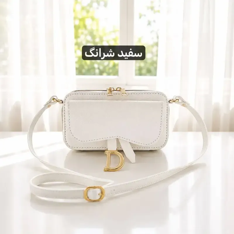 کیف پاسپورتی چرم مصنوعی زنانه روزمره و مهمانی - تصویر 6