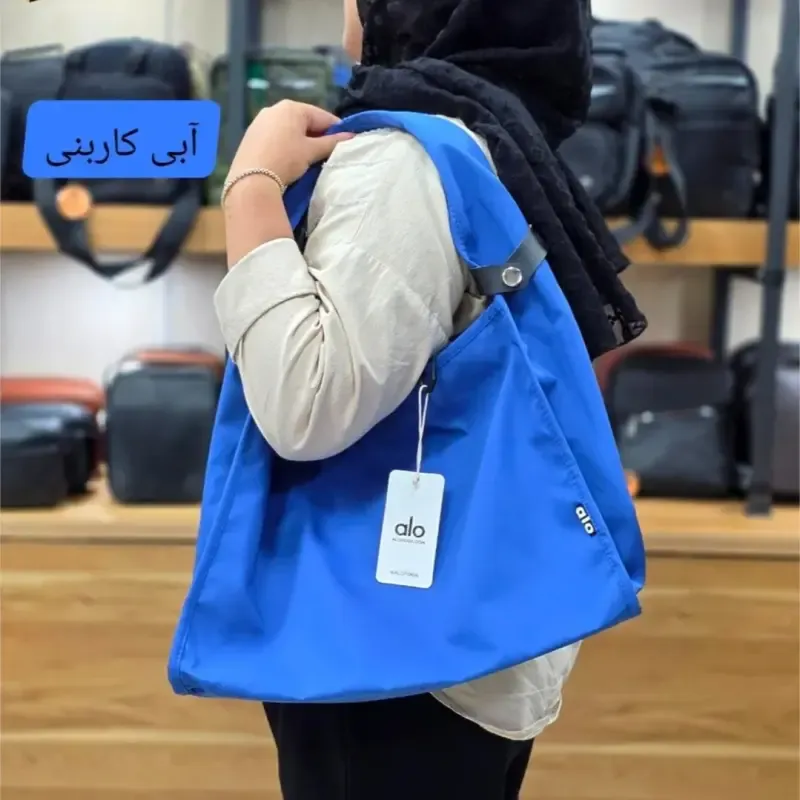 ساک پینترستی زنانه پارچه خلبانی وارداتی مناسب روزمره و ورزش - تصویر 10