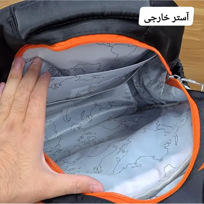کوله پشتی مدرسه طرح فضانورد مناسب کلاس اول تا چهارم ضد آب - تصویر 10