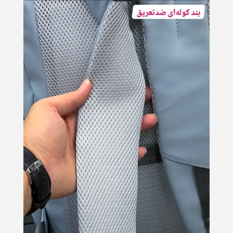 کوله پشتی پاستیلی اسپرت ضد خش و ضد تعریق وارداتی جیبدار - تصویر 5