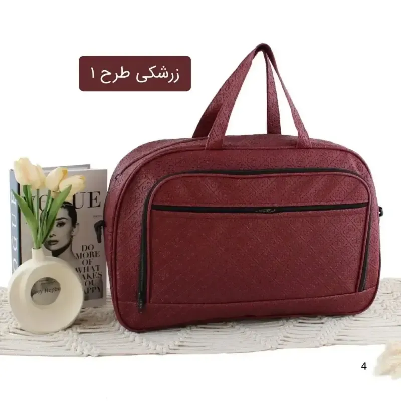 ساک دستی چرم مصنوعی زنانه روزمره و مهمانی با بند بلند - تصویر 5