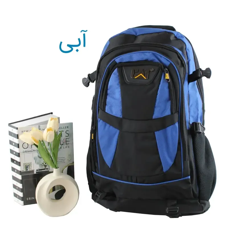کوله پشتی پارچه ای مسافرتی و ورزشی دارای بند بلند و جیب متعدد ابعاد 55 در 30 در 25 سانتیمتر - تصویر 4