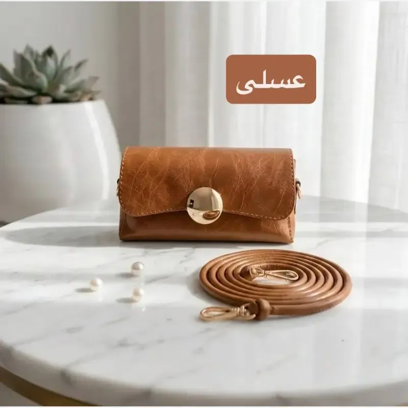 کیف پاسپورتی چرم مصنوعی زنانه روزمره و مجلسی - تصویر 4