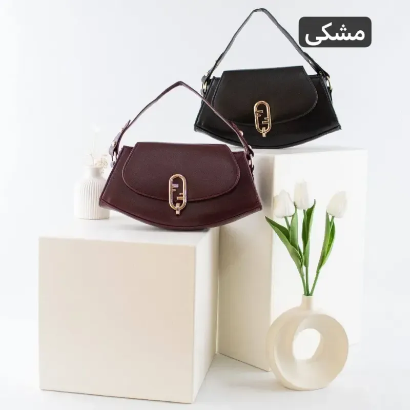 کیف پاسپورتی چرم مصنوعی زنانه روزمره و مهمانی با بند بلند - تصویر 5