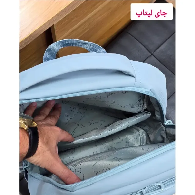 کوله پشتی پاستیلی اسپرت پریزیدنت جنس پارچه خارجی سیلیکونی ضد خش و ضد تعریق - تصویر 19