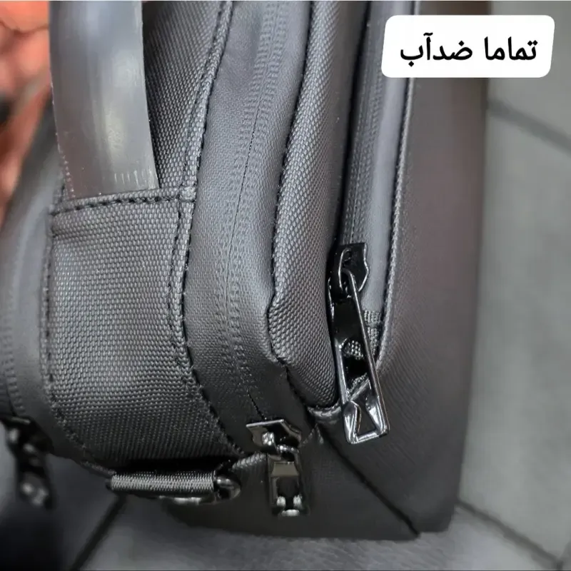 کیف دستی دوشی ضدآب بنج 3 کاره مردانه زنانه شوزبگ پارچه اسکین خارجی - تصویر 9